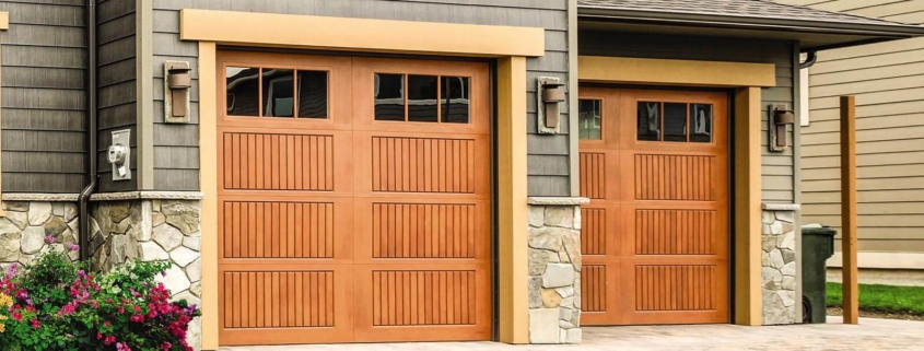 Impression Fiberglass Garage Door